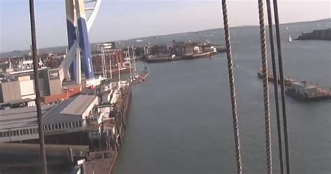 Webcam Portsmouth Harbour South East England beaches. Live weather ...