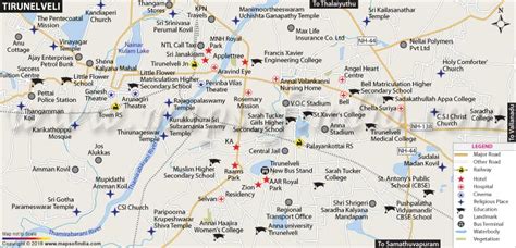 Tirunelveli City Map