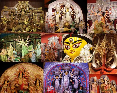 Frozen Moments: Durga Puja @ Kolkata - the collage