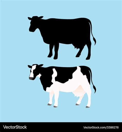 Cow Royalty Free Vector Image - VectorStock