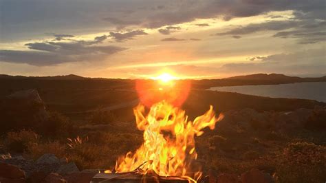 Ghostly image appears in Colorado campfire | 9news.com