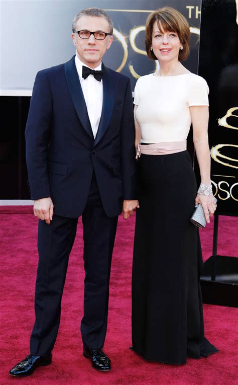 Christoph Waltz & Judith Holste from 2013 Oscars: Arrivals | E! News