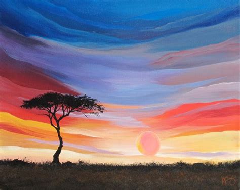 African Landscape Paintings