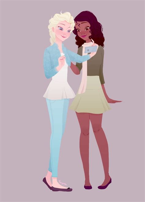 Modern Disney Princess Portraits | POPSUGAR Love & Sex