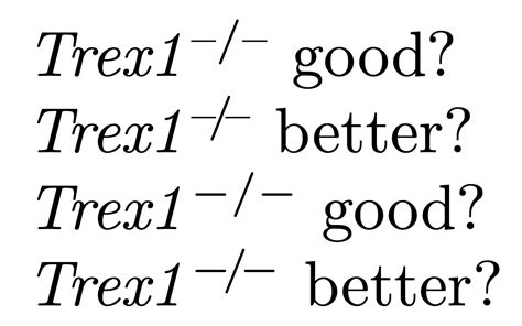 How can I combine superscript, math symbols together? For instance ...