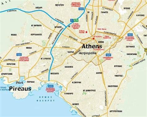 Piraeus Map