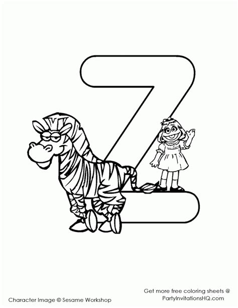 Elmo Alphabet Coloring Pages - Coloring Home