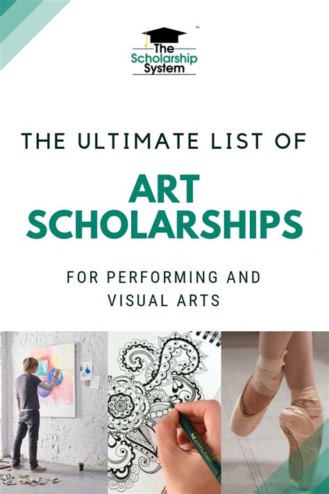 The Ultimate List of Art Scholarships for Performing and Visual Art - The Scholarship System in ...