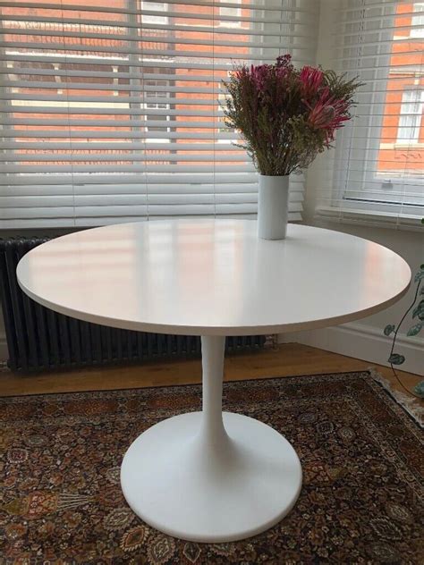 White Round Dining Table Set Ikea - Image to u