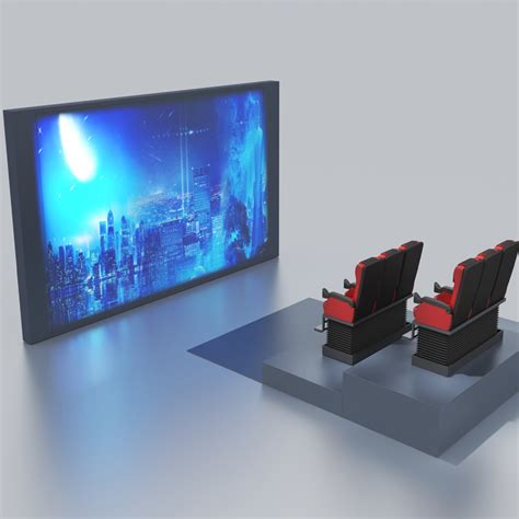 5D Dynamic Cinema, 2/3/4 Seats Electric 5D Cinema | VCAN