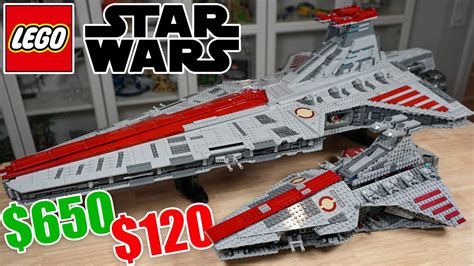 LEGO Star Wars VENATOR Comparison! (8039 vs 75376 | 2009 vs 2023 ...