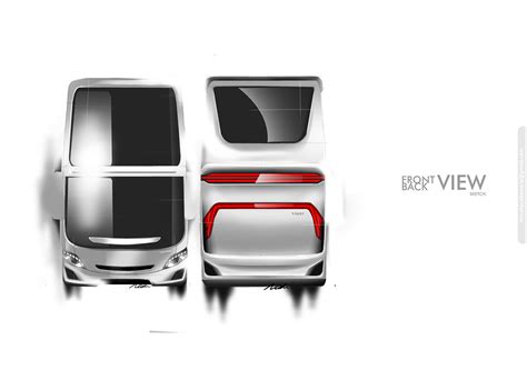 viury HINO bus - BUS DESIGN :: Behance