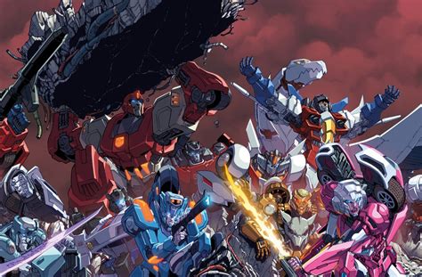 IDW Transformers Countdown to 50 cover artwork - Transformers News ...