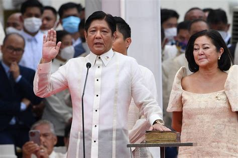 Ferdinand Marcos Jr sworn in as 17th president of PH | The Manila Times