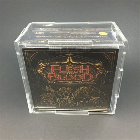 China Flesh And Blood Booster Box Acrylic Case Manufacturers, Suppliers ...