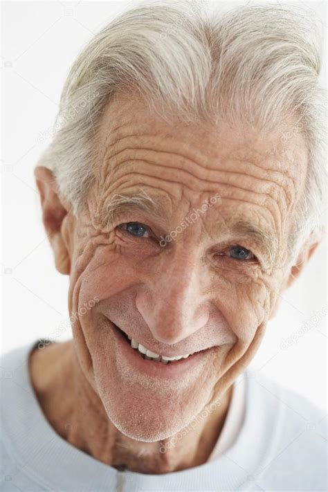 Closeup Of Old Man Smiling Stock Photo by ©londondeposit 21942485