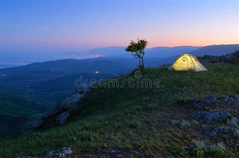 Night camping stock photo. Image of evening, dark, mount - 39014208