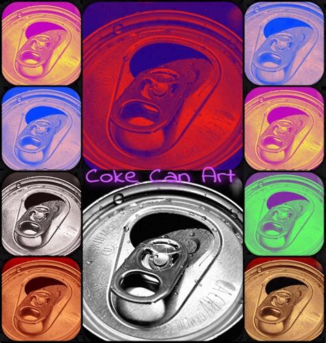 Coke Can Art -3 | Somewhat like Andy Warhol my_photo_collage… | Chic Bee | Flickr