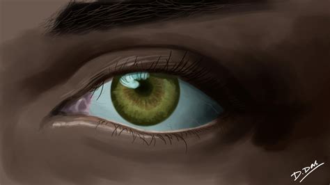 ArtStation - Digital Art of Human Eye