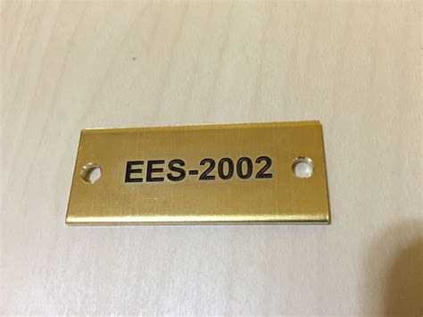 military brass tag engraving in brass • LaserCutZ - NYC Fastest Laser Cutting, Engraving ...