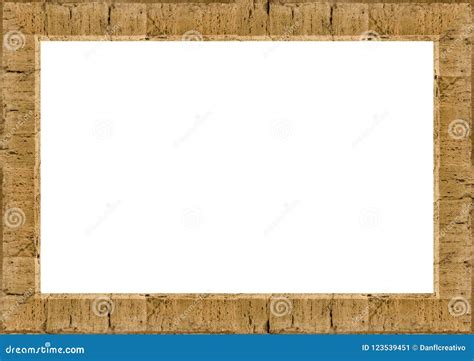 Landscape Frame with Old Rocky Borders Stock Image - Image of aged, edges: 123539451