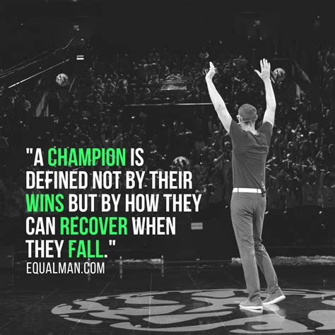 A champion is not defined not by their wins but... | Cool words, Wise quotes, Quote of the day