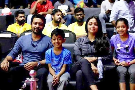 Surya Jyothika Daughter And Son Photos