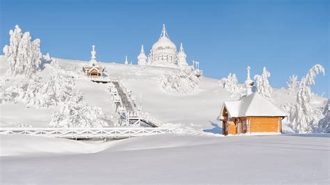 Beautiful snowy Russian winter (HD wallpapers) | Volganga