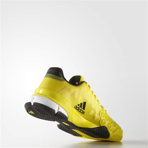 Adidas Mens Barricade 2015 Tennis Shoes - Bright Yellow - Tennisnuts.com