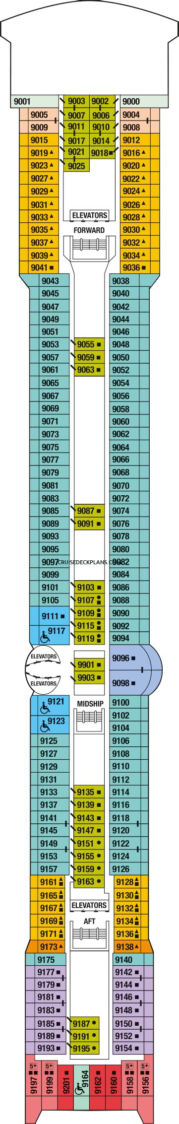 Celebrity Summit Deck Plans, Layouts, Pictures, Videos