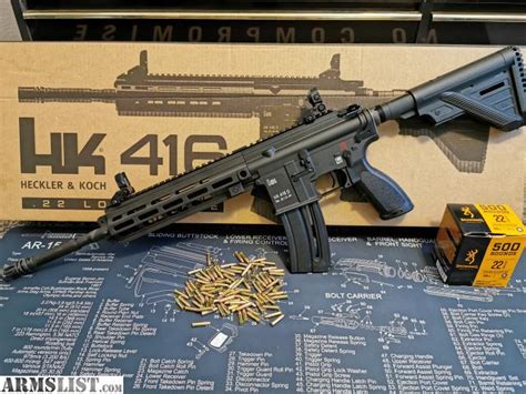 ARMSLIST - For Sale: HK 416 22lr