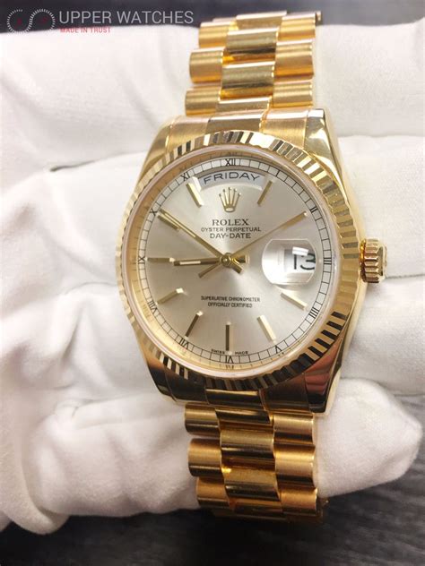 Rolex President Gold Day-Date 118238 - Upper Watches