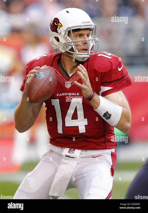 Arizona Cardinals quarterback Ryan Lindley (14) looks to pass against ...