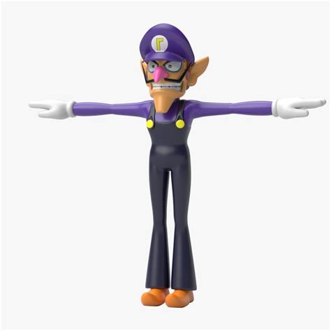 Modelos de 3D Waluigi | TurboSquid