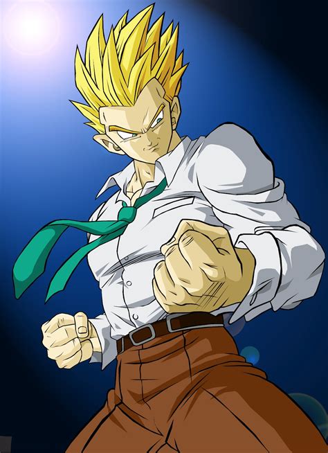 DRAGON BALL Z WALLPAPERS: Adult Gohan super saiyan