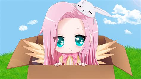 Fluttershy Chibi by SrtaGiuu on DeviantArt