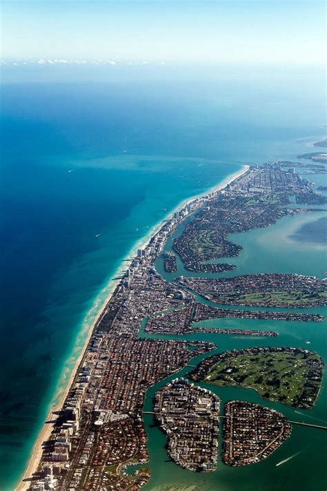 SimplySIRI | Miami beach, Aerial view, Beach