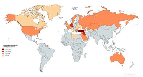 Regions with significant Turkish populations : r/Turkey