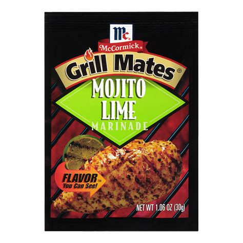 McCormick® Grill Mates® Mojito Lime Marinade Mix | Grill Mates