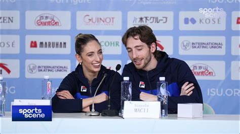 ISU Grand Prix Final｜Figure skating pairs talk about their plans of exploring Beijing city - YouTube