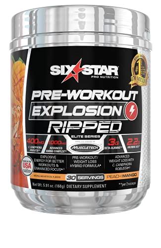 Best Six-Star Pre-Workout Supplements, According To Experts