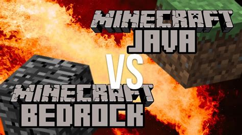 Minecraft Java vs Bedrock Edition: What's Different?? - YouTube