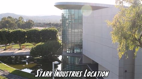 Stark Industries Building Avengers