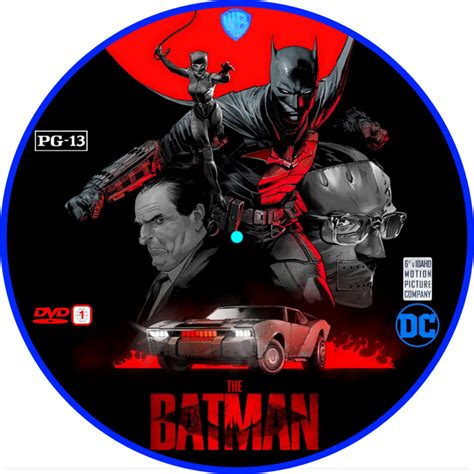 The Batman (2022) R1 Custom DVD Label - DVDcover.Com