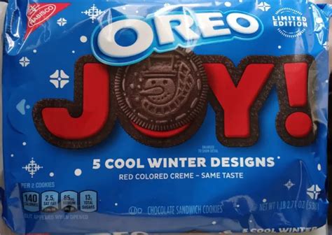 NEW NABISCO OREO ookies Joy 5 Cool Winter Designs Christmas Limited Edition $11.95 - PicClick