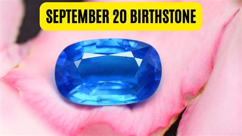 September 20 Birthstone - Sapphire