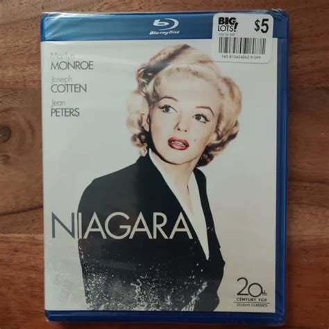 20TH CENTURY FOX NIAGARA Blu-ray MARILYN MONROE Brand New NOIR Sealed OOP $37.00 - PicClick