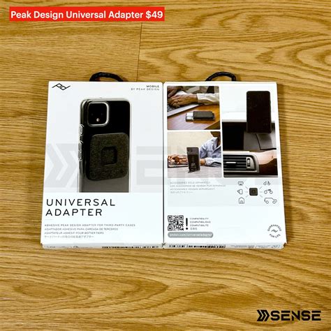 Peak Design Universal Adapter, Sports Equipment, Bicycles & Parts, Parts & Accessories on Carousell