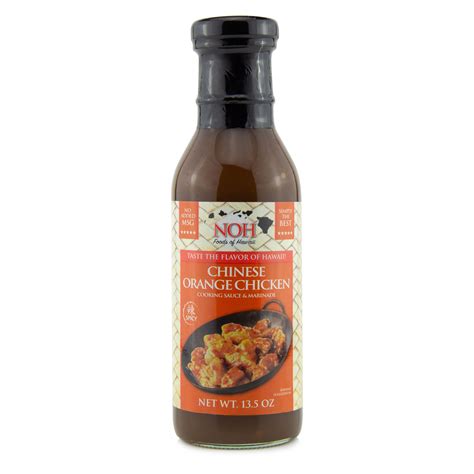 Chinese Orange Chicken Sauce & Marinade – NOH Foods of Hawaii