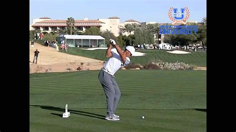 Tiger Woods Golf Swing 2015 7i DL - YouTube